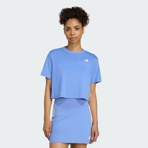 Adidas Train Essentials Body Workout Tee NWT Small in Blue Fusion